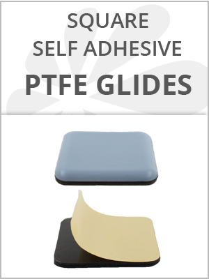 SQUARE PTFE SELF ADHESIVE GLIDES